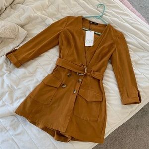 Zara double breasted dress